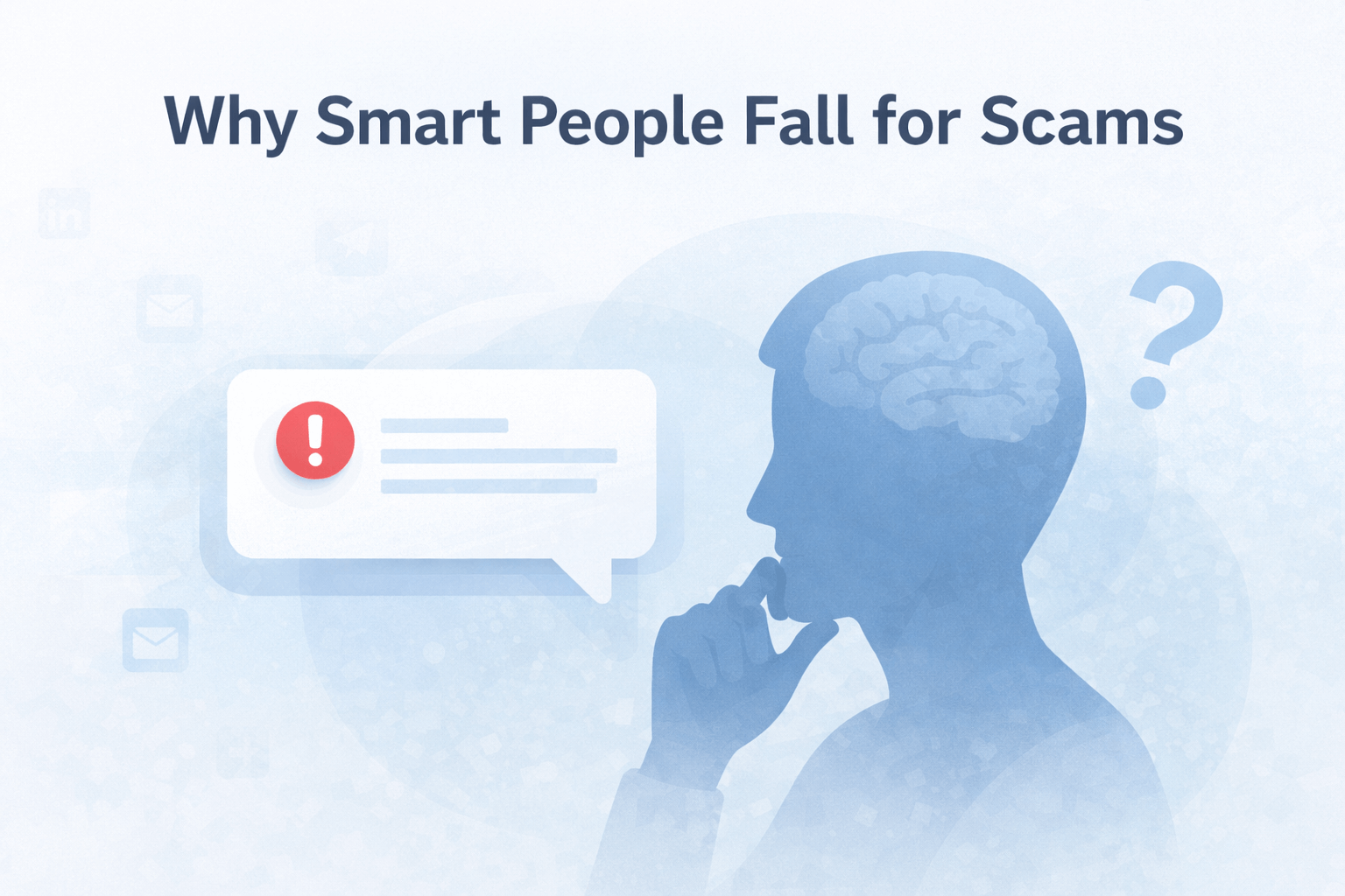 Why Smart People Fall for Scams: The Psychology Behind Successful Scams